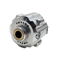 Metallic gear component with 'Taylor' branding on a white background