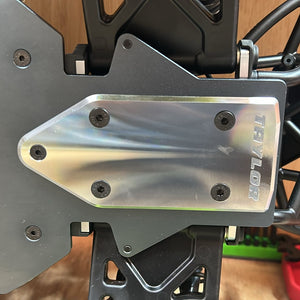 Taylor Losi 5T, 5IVE 2.0 & 5IVE-TG 3.0 Billet 7075 Skid Plate Set