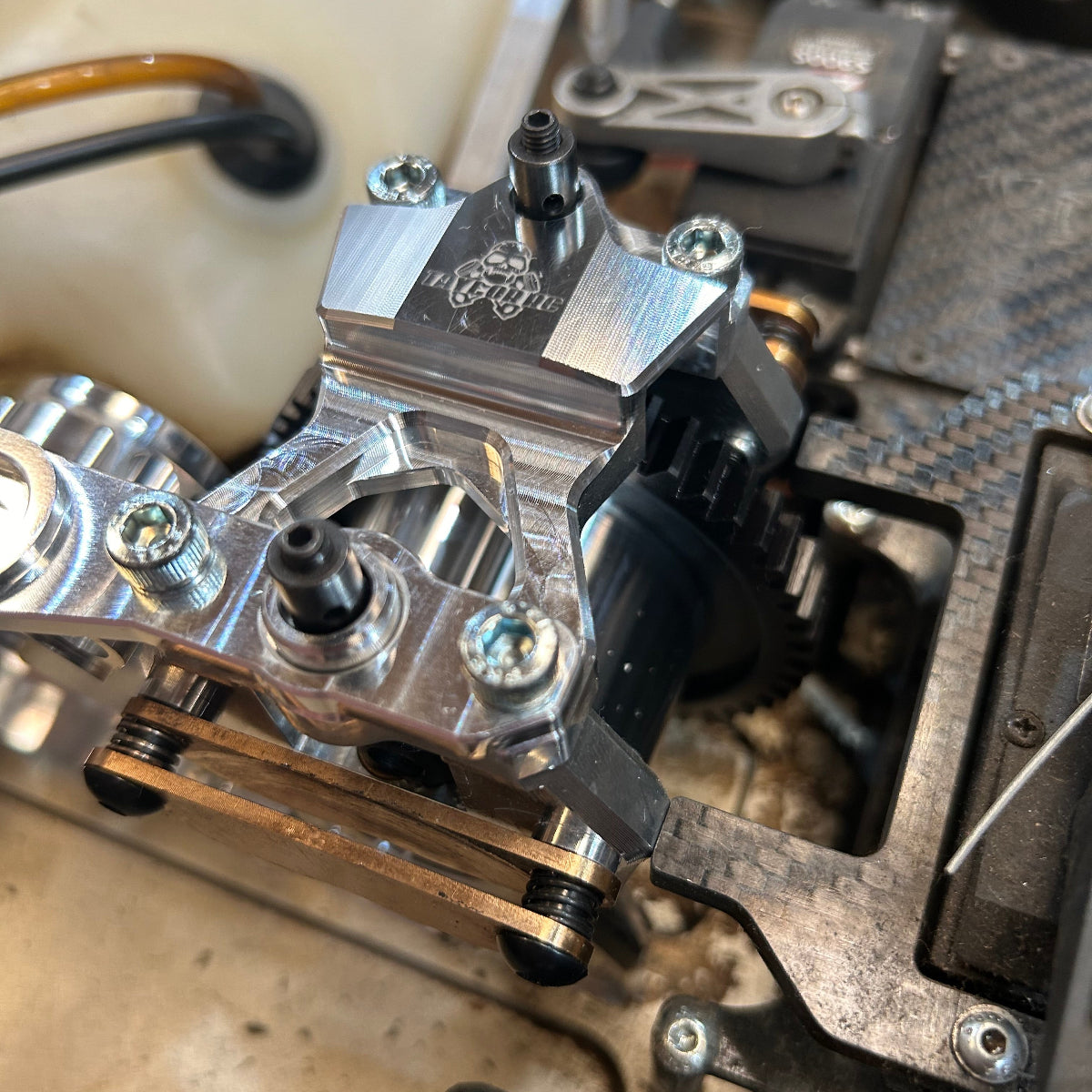 Taylor Billet Losi 5T 2.0 Centre Diff Mount Kit - With Rapid Diff Removal