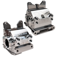 Two metallic mechanical components with 'Taylor' branding on a white background