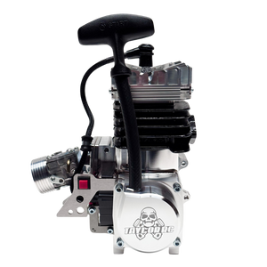 Engine with visible brand logo on a white background