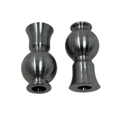 TAYLOR Titanium BAJA Front Arm / Hub Balls (2)