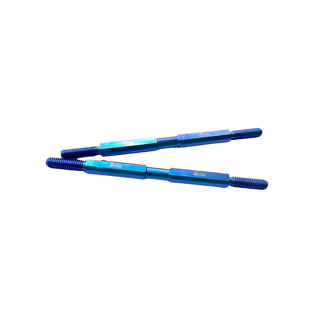 TZZ Titanium Baja Steering Turnbuckles 117mm Extended length