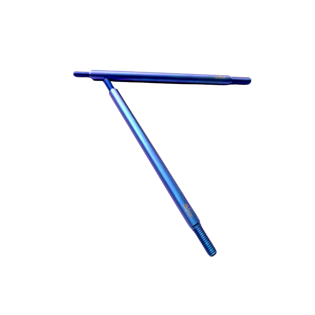 TZZ MCD Titanium Alloy Rear Shock Absorber Shaft  (2) (64mm)