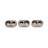 Three metallic components with 'TZZ' branding on a white background