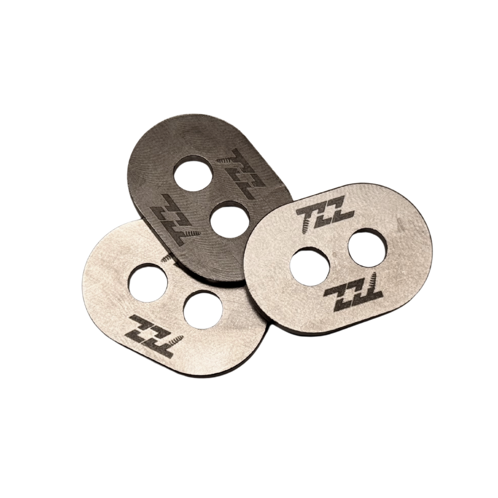 TZZ Titanium MCD Engine Mount Slot Washers (3)