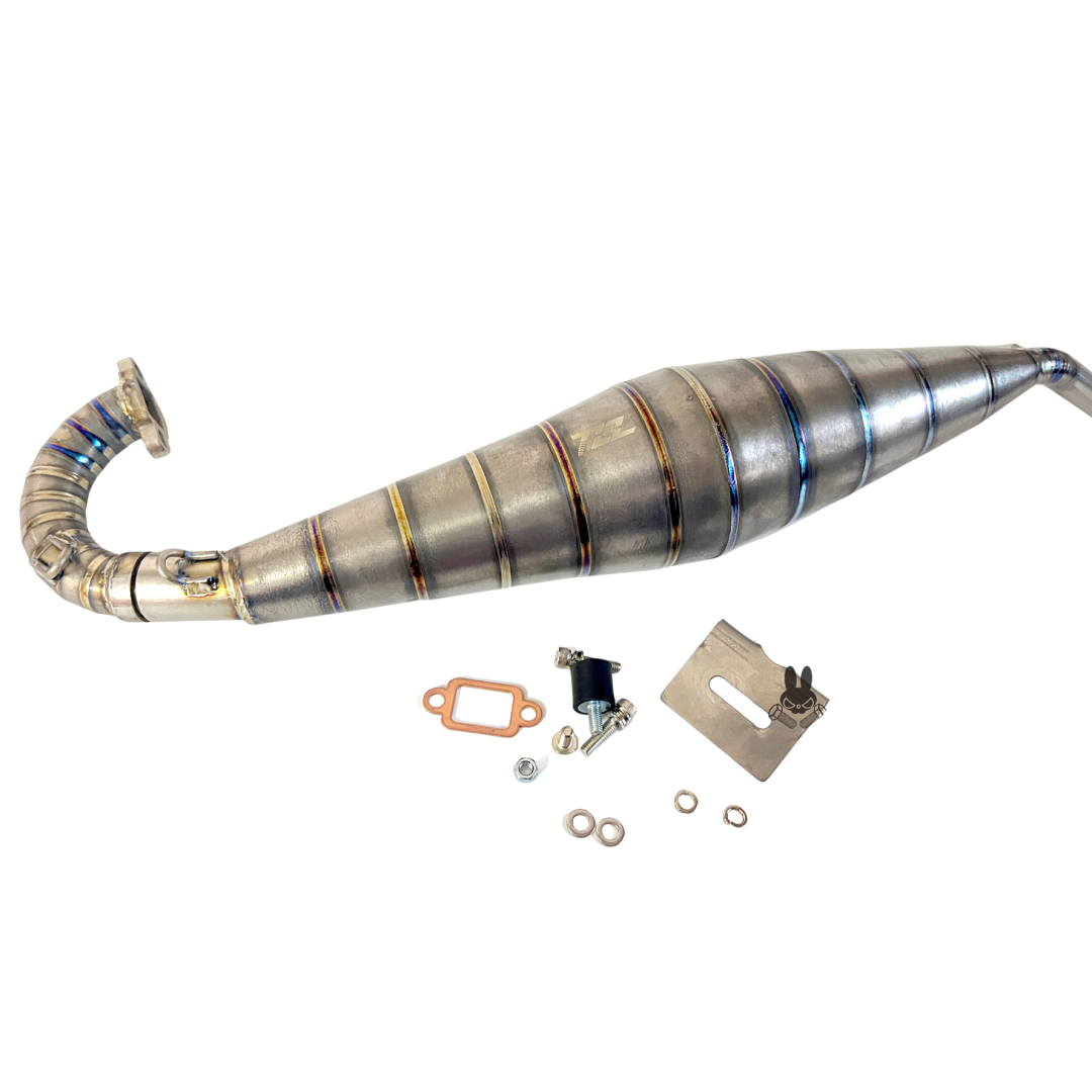 TZZ RACING Titanium Baja 5B 26-36cc Side Exhaust Pipe