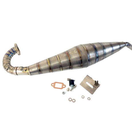 TZZ RACING Titanium Baja 5B 26-36cc Side Exhaust Pipe