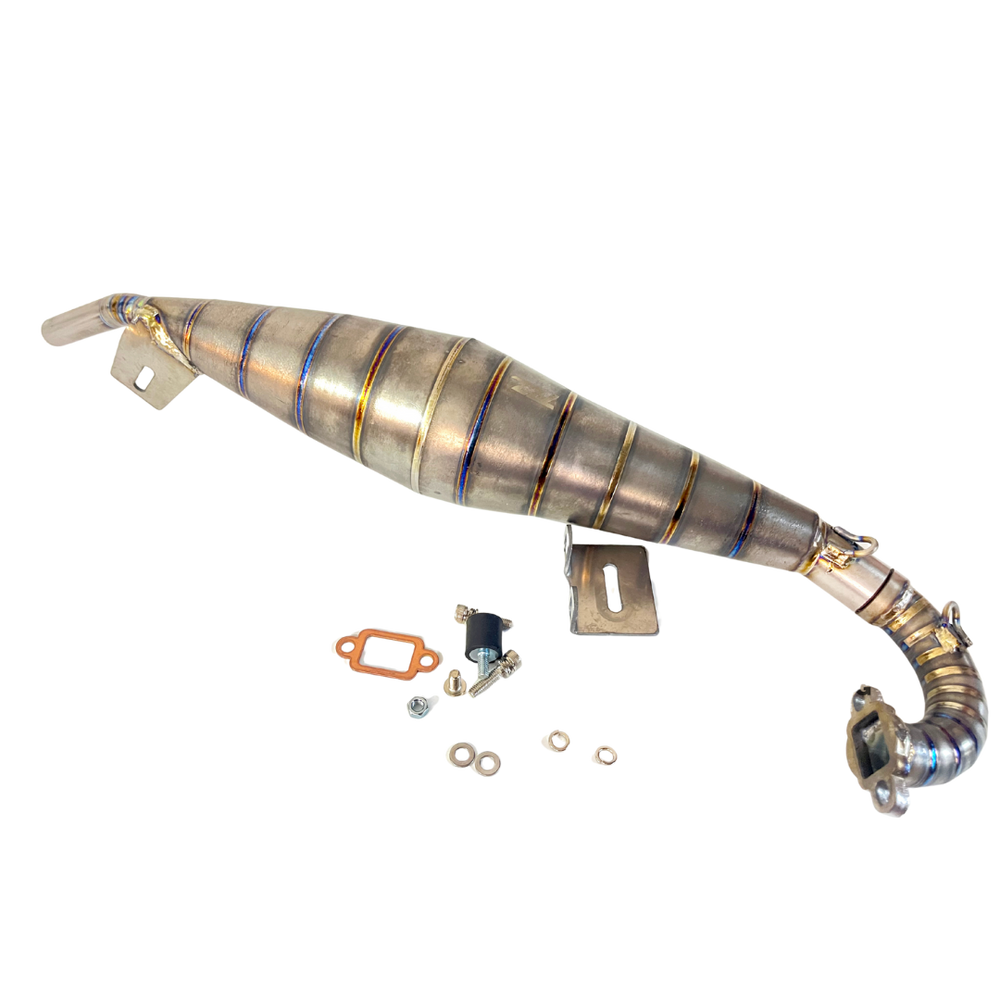 TZZ RACING Titanium Baja 5B 29-39cc Side Exhaust Pipe