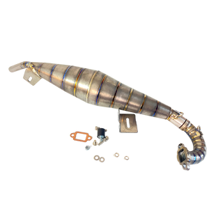 TZZ RACING Titanium Baja 5B 26-36cc Side Exhaust Pipe