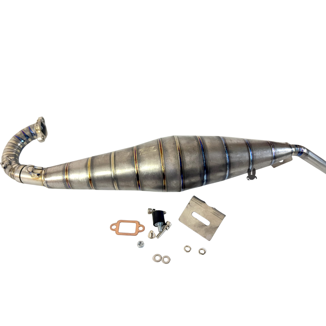TZZ RACING Titanium Baja SX5/TSK 26-36cc Exhaust Pipe