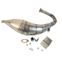 TZZ RACING Titanium MCD RR5/W5/XR5 26-36cc Exhaust Pipe