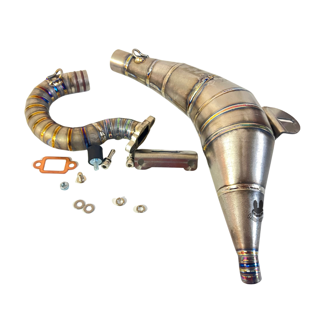 TZZ RACING Titanium TLR 5B 26-36cc Exhaust Pipe