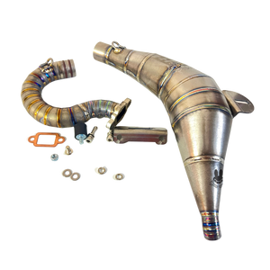 TZZ RACING Titanium TLR 5B 26-36cc Exhaust Pipe