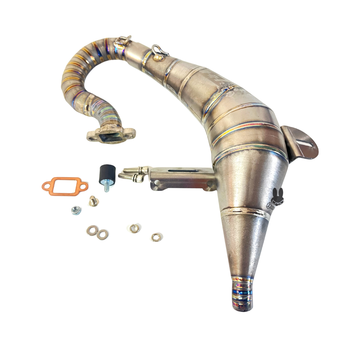 TZZ RACING Titanium TLR 5B 26-36cc Exhaust Pipe