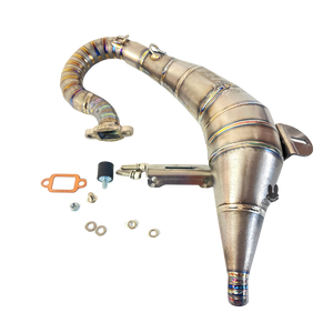 TZZ RACING Titanium TLR 5B 26-36cc Exhaust Pipe