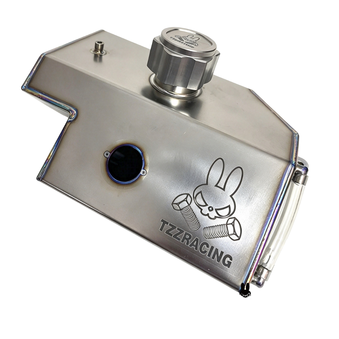 TZZ Racing titanium fuel tank for Losi 5IVE-T, 5IVE-T 2.0, 5IVE-TG 3.0 and TLR 5IVE-B, top view