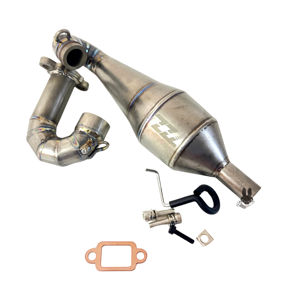 TZZ RACING Titanium Tuned Pipe For Baja（23-29cc）