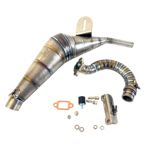 TZZ RACING Titanium Losi 5T 26-36cc Exhaust Pipe