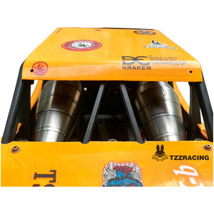 TZZ Racing Baja Titanium Twin Exhaust Pipe Kit (SX5/TSK/TC Cage)