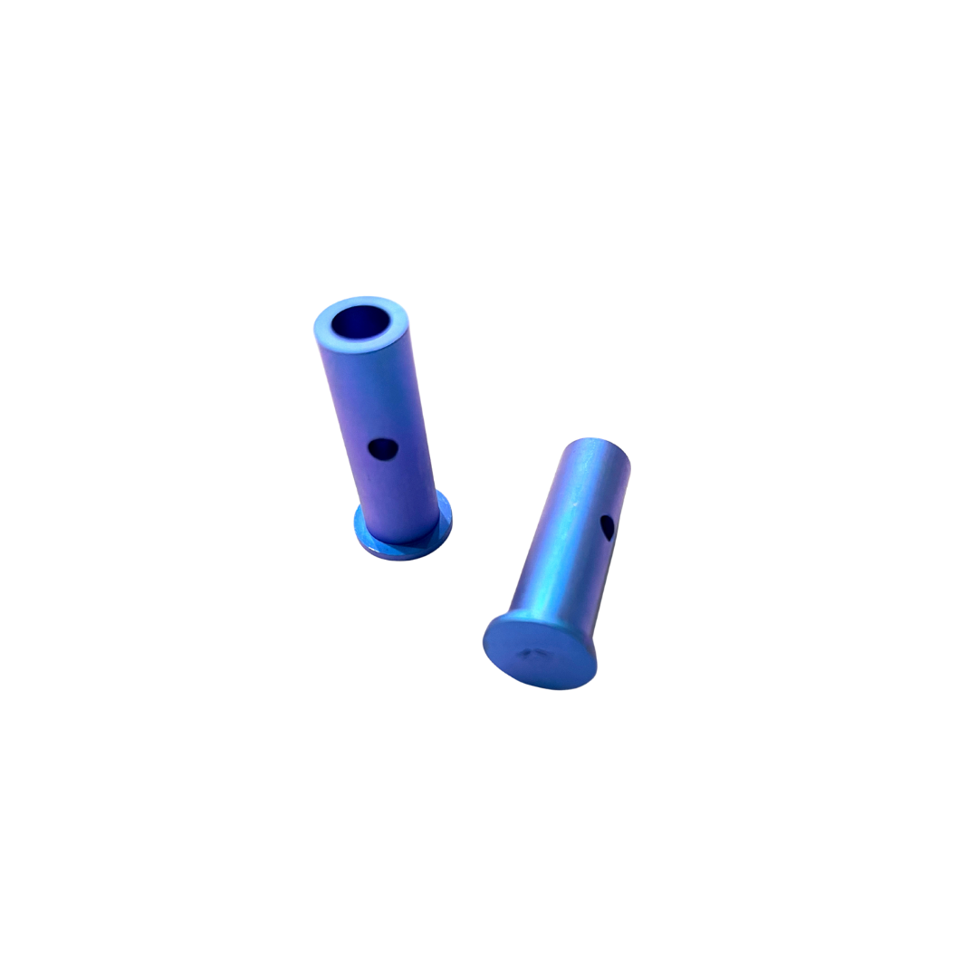 TZZ Titanium alloy Clipless Front Wheel Axle Extender Adaptors For Baja(2)