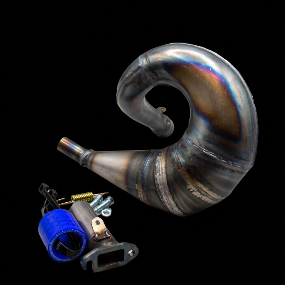 Victory RC Rear Mount "BigBore" HPI Baja 5B Exhaust Pipe