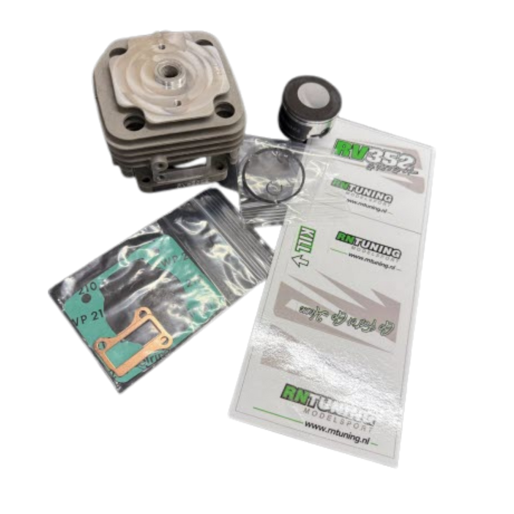 RV-Racing Race Ported 35.2cc Zenoah Fujiwara 4 bolt Top End Kit
