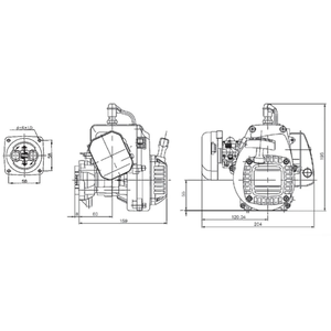 Zenoah G230RC 23cc Petrol 2-Stroke Single Cylinder Car 2 Bolt Engine